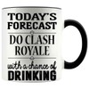 Funny Gift For Who Do Clash Royale 11oz Accent Mug
