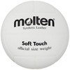 Molten MTV4SLW Volleyball Soft Touch No. 4 Ball, Artificial Leather,