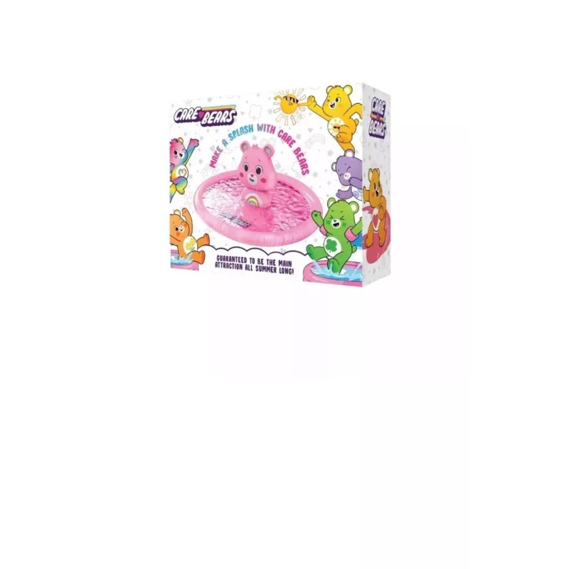 Unbranded New Care Bears Cheer Bear Deluxe Inflatable Splash Pad