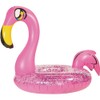 PoolCandy Ride-On 36 in. Flamingo Inflatable Pool Tube - 1