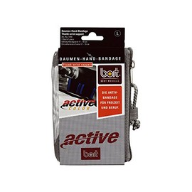 Bort ActiveColor 1470 Large Black Wrist Thumb Hand Support Brace for Right and Left Or Right (Large, Black