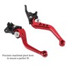 Clutch Brake Handle Levers, Keenso 1 Pair 7/8" Aluminum Alloy