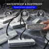 EXZEIT Waterproof Led Boat Lights, Blue Light,2 pc 72W Deck/Dock