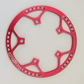 London Craftwork Bicycle Chainring 53T CNC Aluminium Alloy Mountain Bike Single Crank Chain Ring Repair Parts Red