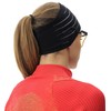 UYN Unisex Rapid Head Band, Black/Pearl Grey