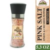 Himalayan Chef Pink Salt Grinder, Roasted Onion & Cushed Red