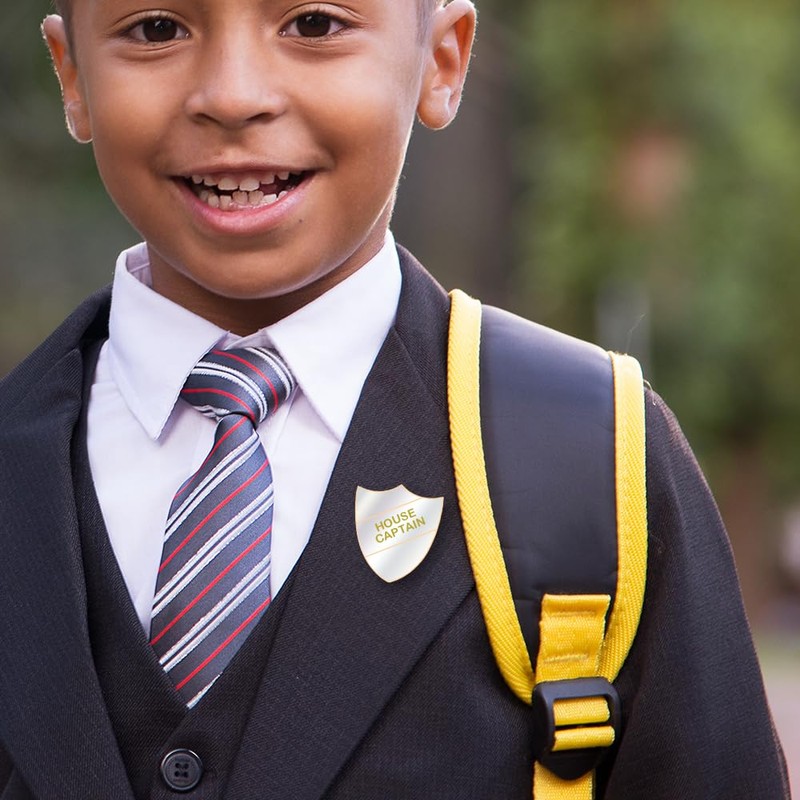 House Captain Enamel Badge (WHITE)