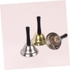 DOITOOL Metal Hand Bell with Handle Sound Musical Percussion Bell