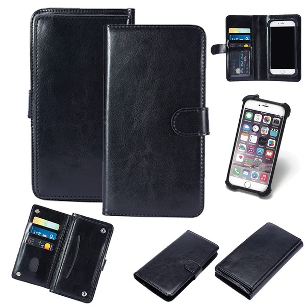 K-S-Trade Protective Case For TCL PLEX Wallet Case Compatible With