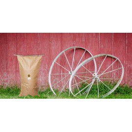 Amish Country Popcorn | 50 Lb Bag Ladyfinger Kernels | Old Fashioned with Recipe Guide (50lb Bag)