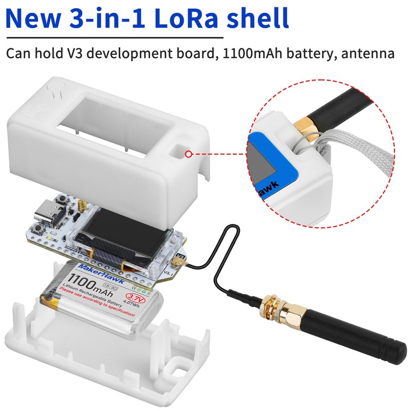 2 Set ESP32 LoRa V3 Development Board + Upgraded N30