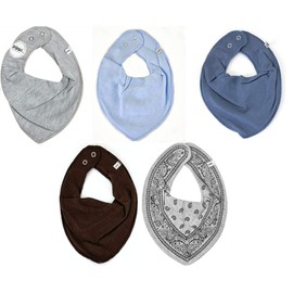 Pippi Baby Boy Bandana - All Cloudy Day