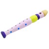 keepdrum KFL1PK Pink Purple Lilac Wooden Flute for Children Kids