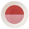 Arabic Plate, Vocco, Pink/Red, Diameter Approx. 8.3 inches (21 cm)