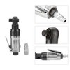 Akozon Air Ratchet Wrench, 1/4" Pneumatic Air Ratchet Wrench, Square