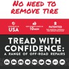 GlueTread Full-Size 4x4 Sidewall Tire Repair Kit | Sidewall Tire