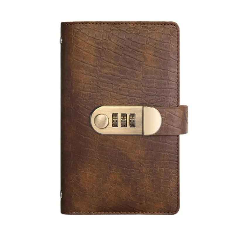Combination Lock Cash Organizer for Budgeting – 100-Page Capacity with
