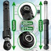 Set of 2 Shock Absorbers Washing Machine 90N Diameter 8/11