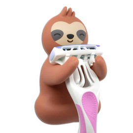 ZBBFSCSB Sloth Shower Razor Holder, Cute Sloth Bathroom Decor, Cute Animal Razor Holder Gifts for Men Women Husband Wife, Couple Gifts for Boyfriend Girlfriend, Women Razor Bathroom Storage Gifts