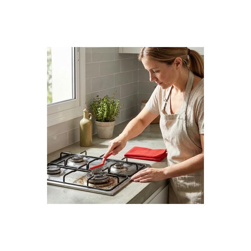 11 Pcs Cepillos de Limpieza para Grietas, Cepillo de Cerdas