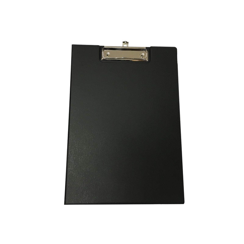 Janrax A4 Black PVC Foldover Clipboard