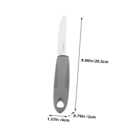 Mikinona 1 Set Adaptive Tremble Utensils Set for Elderly Lightweight Cutlery with Ergonomic Grip Durable Non Skid Design for Disabled Adults Convenient Storage