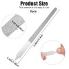 6 Pcs Diamond Nail File Diamond Deb Nail File Metal