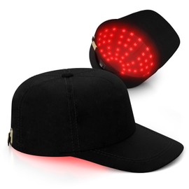 KTS Red Light Hair Growth Cap, 660 nm & 850 nm Red Light Dual Light Spectrum for Scalp Care, Hair Loss Treatment for Women/Men, Adjusts Hair Thickness, Volume, Timer Setting (15/30/45 Mins)