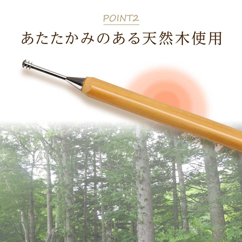 Como Life Triangular Pencil, 3 Tier Earpick, Mikaki, Ear Cleaning,