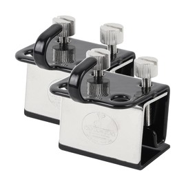 Captain Stag UY-7031 Tent Tarp Parts, Car Joint, Set of 2, Made in Japan, Black, 2.0 x 2.0 x 2.2 inches (50 x 52 x 56 mm)