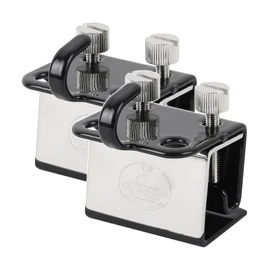 Captain Stag UY-7031 Tent Tarp Parts, Car Joint, Set of 2, Made in Japan, Black, 2.0 x 2.0 x 2.2 inches (50 x 52 x 56 mm)