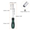 sourcing map Metric Nut Driver 7mm CR-V Non-Magnetic Tip Hollow