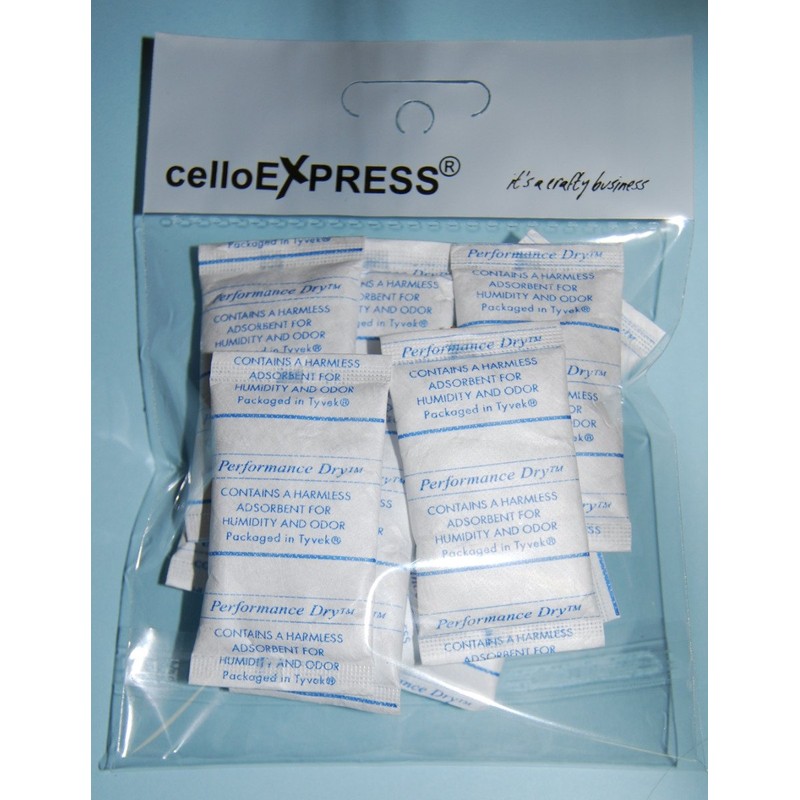 celloexpress 10g Silica Gel Pouches - Pack of 20 -
