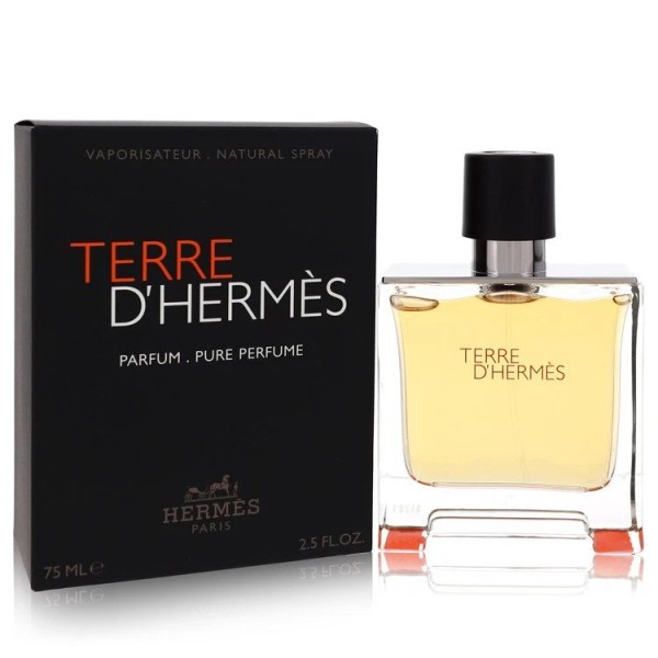 Hermes Terre D'hermes by Hermes Pure Pefume Spray 2.5 oz