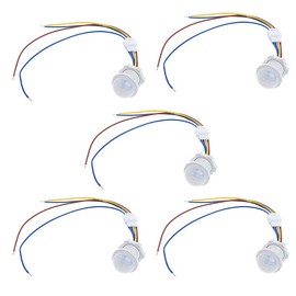 RELAND SUN 110V 220V LED PIR Adjustable Delay Human Body Detector Motion Sensor Light Switch for Home AC 85V-AC 265V (non-adjustable)