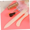 TEHAUX 10pcs Bookbinding Tools Set Handmade Sewing Supplies with Bone