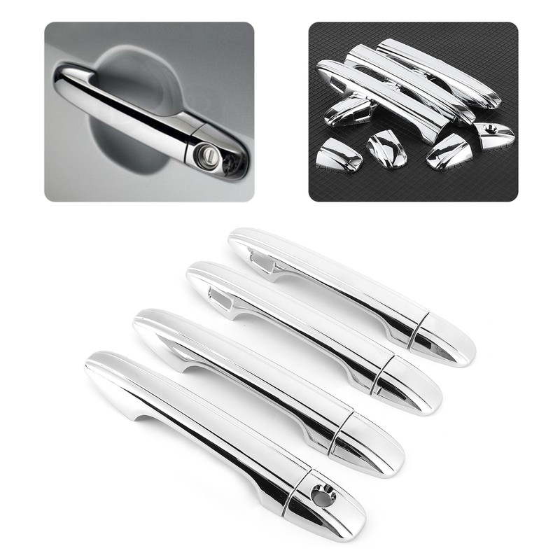 Car Door Handle Covers Trims Electroplating Decoration Fit for Sienna
