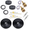 HTRUIYATY Pack of 2 Vintage Umbrella Ceiling Light Industrial Retro