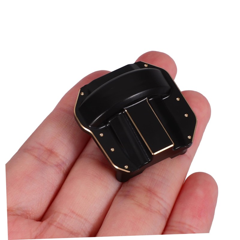 Hohopeti Replacement Brass Diff Cover for Rc Crawler Car Front