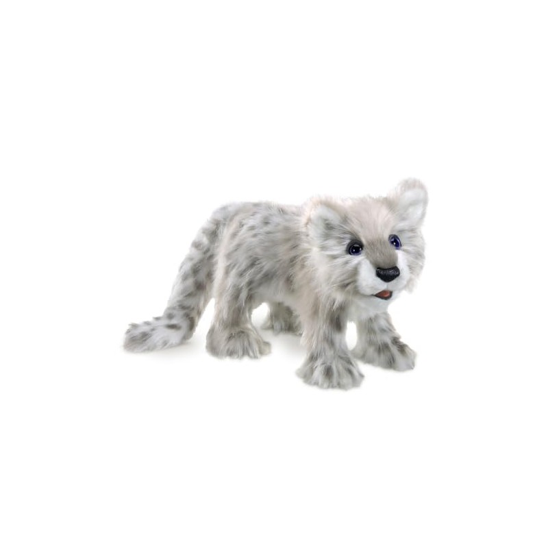 Snow Leopard Cub Hand Puppet