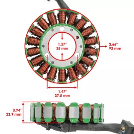 For Arctic Cat Stator for Arctic Cat Dvx400 Dvx 400 2X4 2004 and 2006 2007 2008 New 3409-026