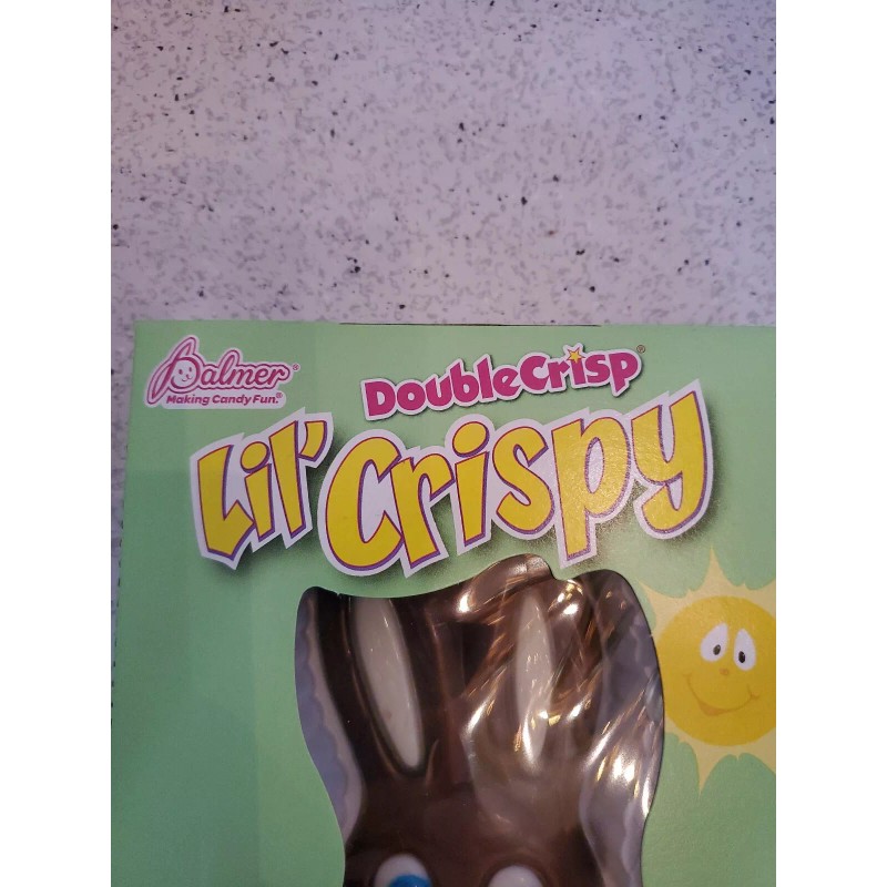 Palmer Double Crisp Lil Crispy Milk Chocolate Easter Bunny~2.5oz~Ne