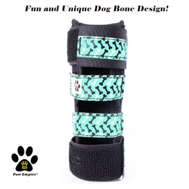 Paw Empire - Pair of Dog Leg Braces, Large Size Breed, Ultra Supportive, Comfortable, Dual Metal Springs, Hind Leg Wraps, Canine Hock Brace for Joint Arthritis, Assists Injury & Sprains