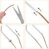 8Pcs Baseball Glove Repair Kit - 4 Style Stainless Steel