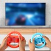 Lyreh 2pcs Steering Wheels for Switch 2, Portable Ergonomic Game