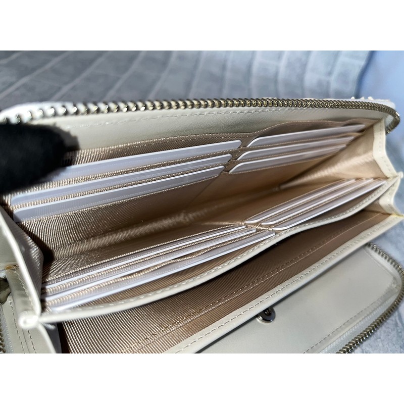 GUODI HL-10042 Long Wallet, Round Zipper, Garcon-Style, with Card Case,