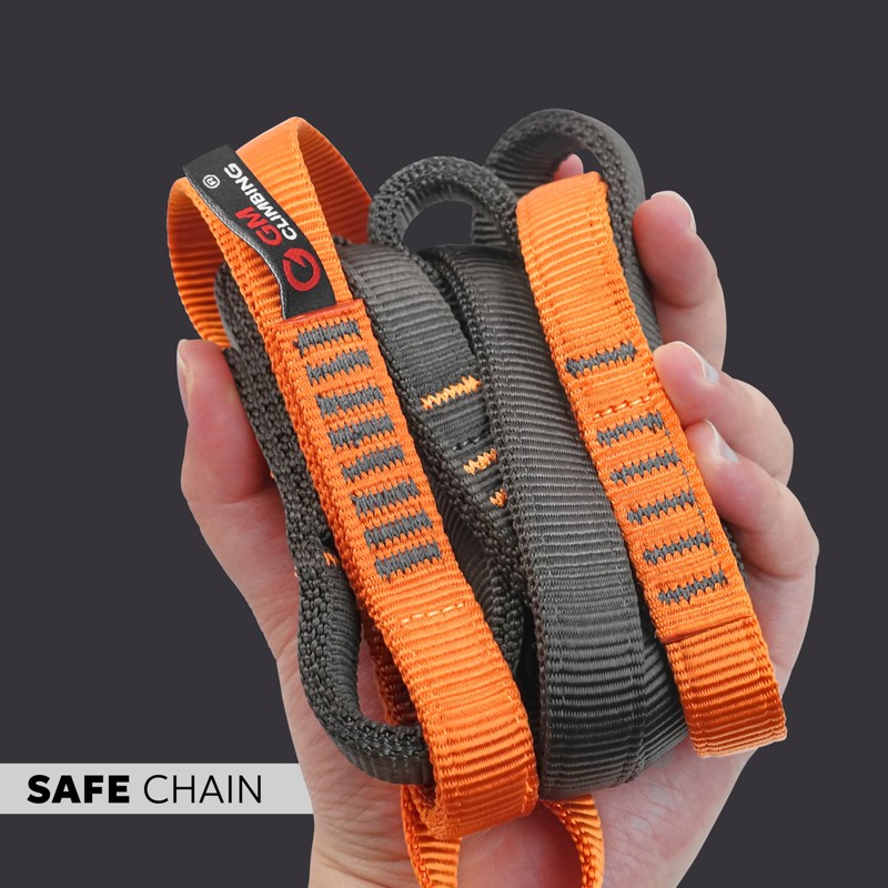 GM CLIMBING 16mm Nylon Safe Chain PAS Sling 22kN CE