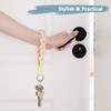 elephtree Boho Macrame Keychain Wristlet Keychain Weave Exquisite Keyring Holder