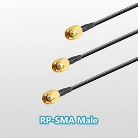 POBADY WiFi Antenna 2.4G /5.8G Dual Frequency 8dBi MIMO Omnidirectional Signal Booster Magnetic Base RP-SMA Adapter 2M 6.6ft for PCIE Network WiFi Card Router External Antenna Wireless WLAN