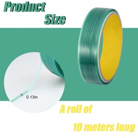 ZIMISI Finish Line Vinyl Wrap Cutting Tape Roll, 32.8FT/10M Car Wrap Tapes, Knifeless Tape Car Film Cut Tool, Edge Detailer Tool Roll for Cars, Boats, Motorcycles (32.8FT/10M)